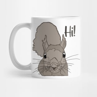 Fox Eastern Gray Japanese Squirrel Lover Squirrel Mug